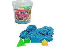 BLUEBIRD Kids Play Magic Sand Set - Magic Cotton Sand - Toy Magic Sand Set - Molds and Tray for Girls and Boys - Ideas for Ch