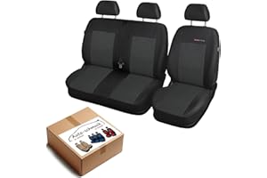 AUTO-SCHMUCK SO EINFACH SO KREATIV Housses Transit Auto-schmuck pour siège de voiture - Ajustement parfait - En velours avec du rembourrage