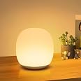 Luce Notturna Per Bambini DEALFUN A Forma Di Anatra Floreale, In Silicone Morbido, Ricaricabile, Luce LED Calda, Sicura Senza BPA Per Cameretta
