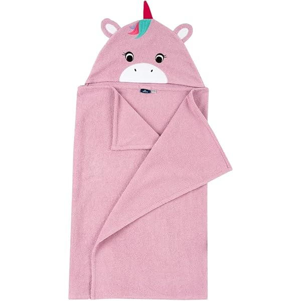 Poncho Bagno Jollein Bambini 1-4 Anni - Cotone Spugna Con Cappuccio Orecchie - Foto 13