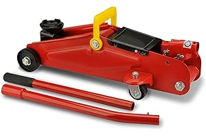 ‎UNITEC UNITEC Rangierwagenheber, Hydraulik 2 T Tragkraft, für Werkstatt und Hobby, gefertigt aus Qualitätsstahl