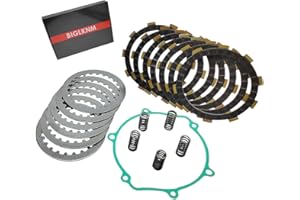 BIGLKNM Clutch Kit Friction Plates & Heavy Duty Springs Gasket Compatible for Yamaha YZ 85 YZ85 2002-2021 YZ 65 YZ65 2018-2022