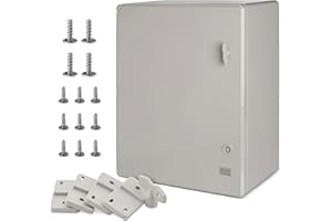 BOXEXPERT Obudowa z tworzywa sztucznego Szafa sterownicza floty IP65 szara/przezroczysta (ABS, 500x400x240mm szary)