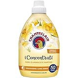 Chanteclair I Concentrati - Ammorbidente Concentrato, Fragranza Fiori d'Arancio e Narciso, per Capi Morbidi e Profumati - 1 L