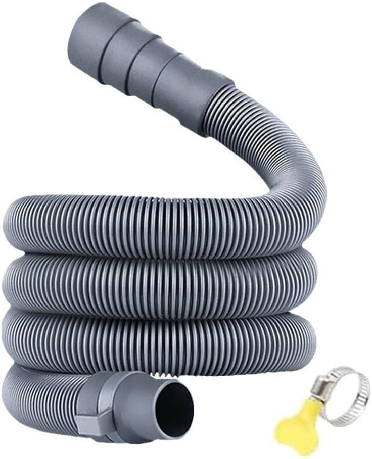 Shophubio Adjustable RV Drain Hose for Caravans, Motorhomes & Campervans – Flexible For EVA Waste Pipe, For Length with 30–42mm Adjustable Outlet (For)