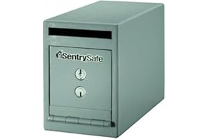 SENTRY SAFE SentrySafe UC-025K Drop Slot Security Safe Dual Key