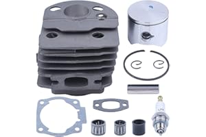 Gubeter 45 mm cilindro pistone cuscinetto kit di ricostruzione estremità superiore, per motosega Per Husqvarna 51 55, 503168301, 503 16 83 01, 503161602, 503 16 16-02