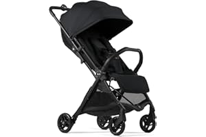 Silver Cross - Jet 5 Compact Pushchair - Travel Stroller - Foldable & Lightweight Stroller/Travel System - Cabin Size - Car Seat Compatible - Newborn to 4 years - Space
