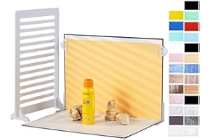 HengMing Zestaw 12 szt., 22 wzory, mały produkt, tło fotograficzne, deska z torbą do przenoszenia i torbą ze sznurkiem (40 x 30 cm)