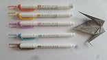 Lot Marqueurs Zebra Mildliner 5C-N - Double Pointe Biseautée - 5 Couleurs Pastel - Encre À Base D'eau