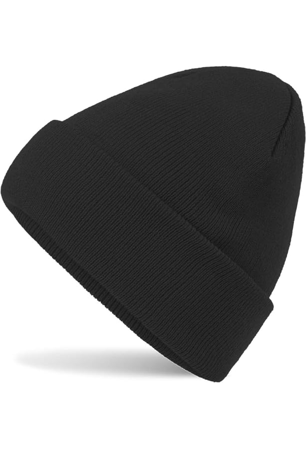 Bonnet Hiver StyleBREAKER - Maille Fine, Bord Large, Taille Unique - Chaud Et Élégant Pour Hommes Et Femmes