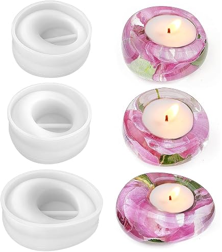 Stampi in silicone per candele, per Natale, candele, sapone, gesso, artigianato (casa di medie dimensioni