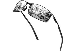 Sunmeet Polarisierte Sonnenbrille Herren Outdoor Sportarten Fahren Sonnenbrille für Herren S1008