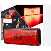 Motosiklet Arka Fren Lambası ister Sabit ister &Ccedil;akar Modlu 18 Ledli