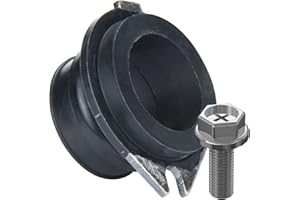 MELLBREE Garbage Disposal Parts for Insinkerator, 75499 Flex Coupler Replacement Parts Compatible with Insinkerator Anti-Vibration Tailpipe Replaces Part Number 74085