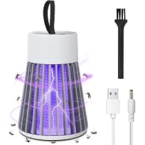 Lampada Antizanzare Elettrica PALONE: 4300V, Impermeabile IPX4, Ideale Per Casa E Esterno