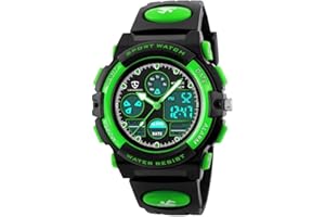 aswan watch Orologi, Orologi per bambini, Adolescenti Sport all'aria aperta Orologi digitali Orologi digitali multifunzione impermeabili con luci a LED e orologi da polso per bambini