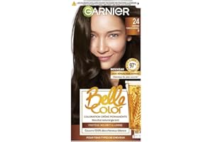 Garnier - Belle Color - Coloration Crème Permanente - 24 Châtain Foncé Naturel - 100ml