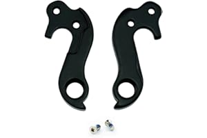 Noah And Theo NT-HD026 Mech Gear Derailleur Hanger Dropout compatible with Cube #123 or 10123 in SATIN BLACK incl. screw set. Also fits Lynskey and other road bikes