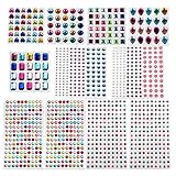 glitzersteine basteln ideen Vielfalt, für jeden was dabei - Größe 10mm , 12mm , 8mm , 6mm , 5mm , 4mm , 3mm