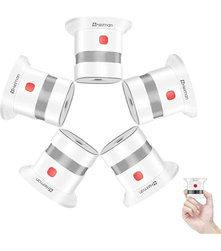 Heiman Mini Rookmelder, Brandalarm Met 10 Jaar Batterijduur, VdS En NEN En14604 Gecertificeerde Rookmelder Foto Elektrische Sensor 1 Delige Set 687823624