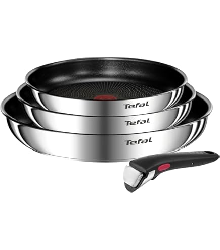 Arthur Martin - 18-delige pan - 3 pannen 20-22-26 cm - 2 pannen 16-18 cm - 1 stoofpan 24 cm - 1 wok 28 cm - 1 glazen deksel 24 cm