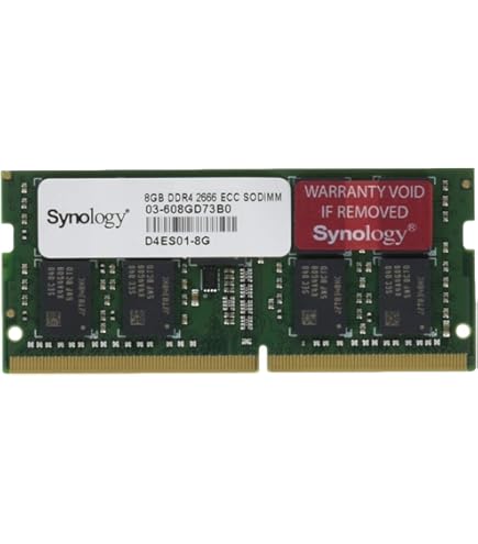 メモリー Synology D4ES02-8G DDR4 SODIMM ECC Arch Memory 8GB D4ES02-8G Replacement for 260-Pin DDR4 3200 MHz