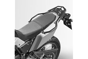 FAYEDENICY Portaequipajes Trasero de Acero para Motocicleta, Soporte de Barra extendido, Soporte de Montaje Superior, Kit de Placa, Accesorios para Tenere 700 Tenere700 2018 2019 2020 2021 2022 2023