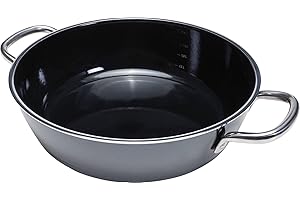 Silit Profesjonalna patelnia do duszenia 28 cm, garnek do duszenia 4,1 l, ceramika funkcyjna Silargan, wysoka krawędź, indukcja, czarna