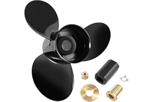 YOUNG PROPS 15 X17 Replace OEM#48-832828A45 Boat Outboard Propeller for Mercury Engine 135 150 175 200 220 225 250 300HP/Mercruiser Alpha One Prop,3-Blade Aluminum 15Dia x 17 Pitch Propeller,15tooth RH