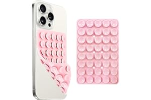 HAMKU Silikon-Handyhüllen Mit Saugnapf,Saugnapf Handy，Freihändiges Fidget-Spielzeug,Spiegel,Dusch-Handyhalterung,Selfies