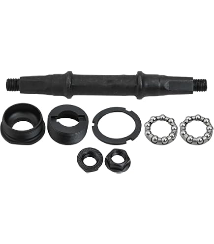 Axe pédalier carre jis l124.5mm (35-52-37.5
