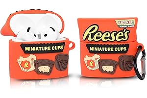 Cute Case for AirPods 4th Generation, for AirPods 4 Wireless Earbuds, XMBYGY Silicone Cartoon Charging Case Shockproof Protective Headphones Cover with Carabiner for Man Woman Teen