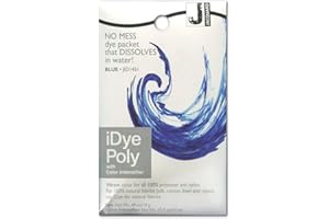 Jacquard Ioni Poly tessuto tintura 14 grammi-blu 451