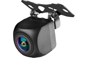 NOVSTUF Car Backup Camera Universal Car Rear Camera Reversing Camera HD 720P Night Vision IP68 Waterproof Rearview Camera 170° Wide Viewing Angle Lens 12V Universal Parking Camera for Car Truck Caravan Bus