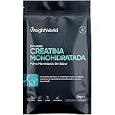 Creatine Monohydrate Powder 1kg/1000g for 330 Days | 100% Pure, Mesh Factor 200, 100% Micronized Creatine Monohydrate - Unfla