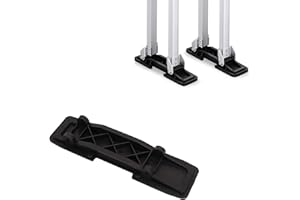 BORDSTRACT Anti Slip Pads for Drywall Stilts, Nylon and PVC, Stilt Sole Replacement Kit, Easy To Install