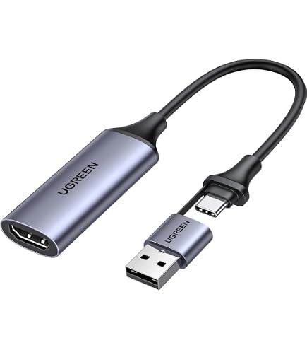 Sandberg HDMI Capture Link To USB - Adaptateur 4K HDMI Vers USB Full HD 1080p 30FPS Pour Xbox PS4 Switch