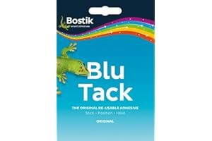 BOSTIK / ALL U NEED Bostik Blu Tack 60g Stück Klebemasse Wiederverwendbar Sticky Kautschuk (4)