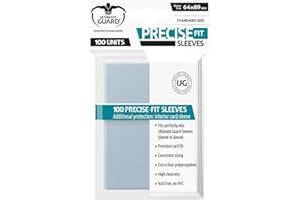 Ultimate Guard Lot de 100 pochettes transparentes de taille standard