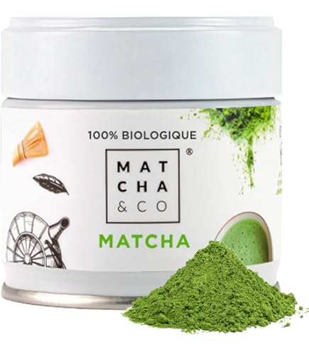 Alyvisun Matcha Kit, 5 Pièces Matcha Set Avec Chasen Et Support Pour Fouet Matcha, Passoire, Cuillère à Thé, Spatule à Thé, Accessoire Matcha Pour Les Passionnés, Idéal Pour Débutants Et Amateurs