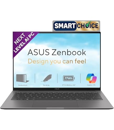 XXIO 14 UT 6 26° S ASUS Zenbook S14 (2026),Smartchoice,Intel Core Ultra 9 (Series 3