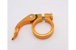 CARBONENMY Selle de vélo en aluminium Pince avec blocage rapide Saddle Clamp 34,9 mm Carbo nenmy