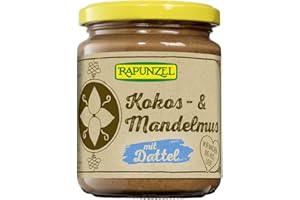 Rapunzel Kokos-& Mandelmus mit Dattel, 3er Pack (3 x 250 g)