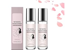 GENERIC Profumo di feromone da donna, profumo roll on feromone per attirare uomini infusi olio essenziale profumo di colonia (2 pezzi)