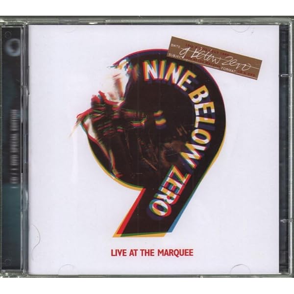 Live At The Marquee by Nine Below Zero: Amazon.co.uk: CDs