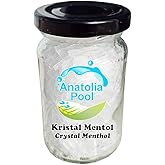Anatolia Pool Sauna Buhar Esansı Kristal Mentol 90 gr (Sauna Essence Menthol Crystal)
