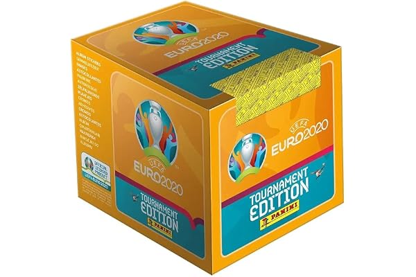Panini France SA UEFA Euro 2020 Stickers 2021 Tournament Edition Boite de 50 Pochettes