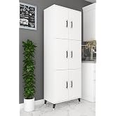 ESMOPA MOBİLYA &Ccedil;ok Ama&ccedil;lı Kiler, Banyo, Ayakkabılık, Balkon Dolap Beyaz