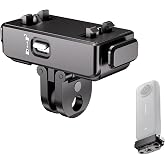 PAIRIER Magnetic Mount Compatible with Insta360 X5/X4 Air/Ace Pro 2/Ace | Quick Release,Folding Metal Claws,360 Rotatable 1/4